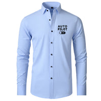 Thumbnail for Auto Pilot ON Designed Long Sleeve Shirts
