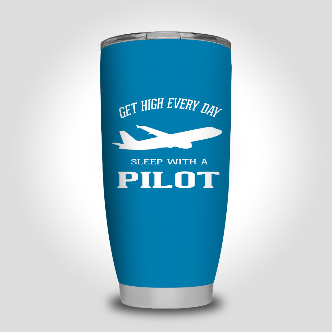Get High Every Day Sleep With A Pilot Designed Tumbler Travel Mugs