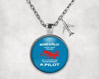 Thumbnail for If You're Cool You're Probably a Pilot Designed Necklaces