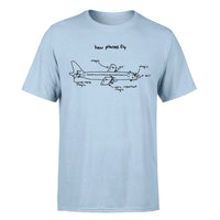 Thumbnail for How Planes Fly Designed T-Shirts