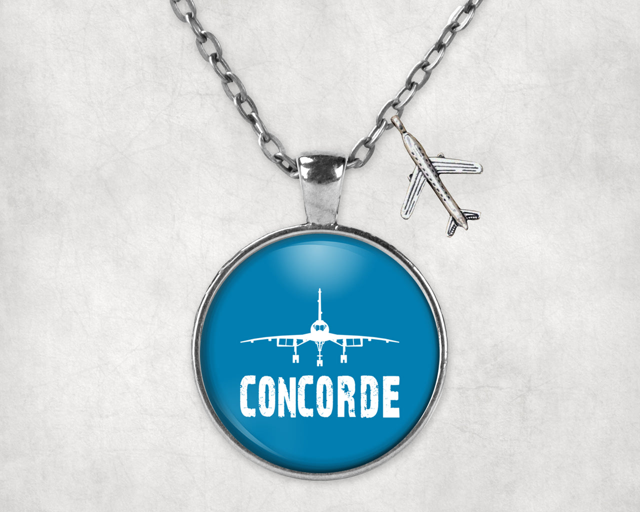 Concorde & Plane Designed Necklaces
