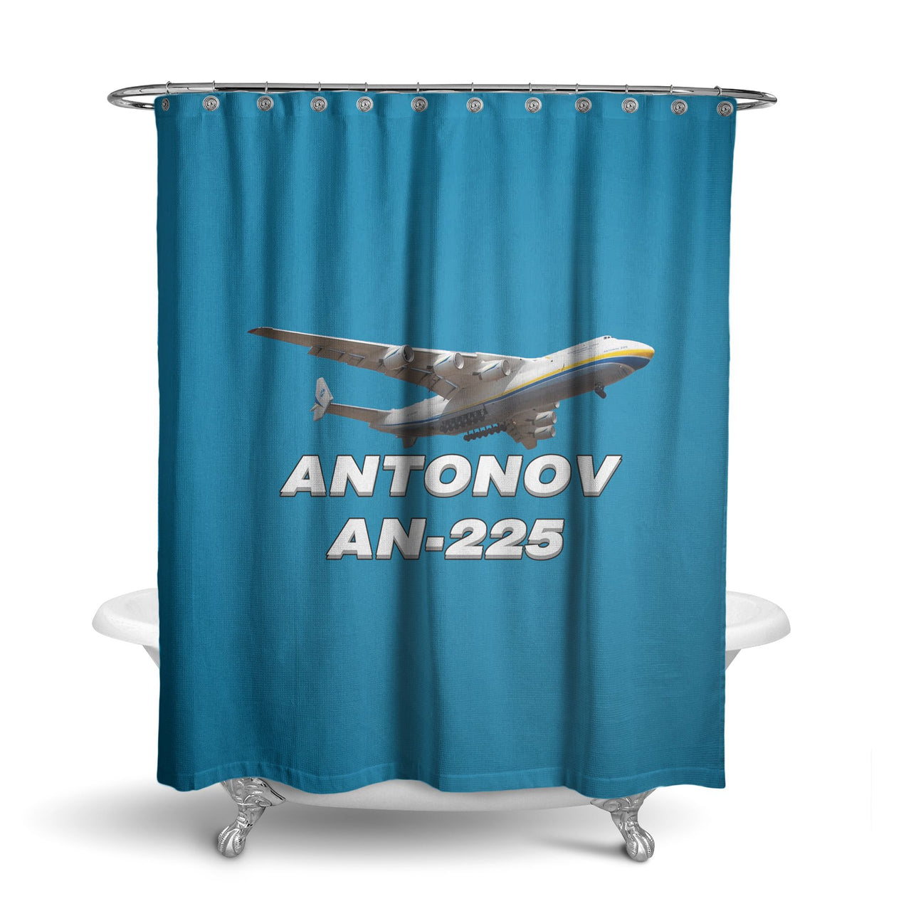 Antonov AN-225 (15) Designed Shower Curtains