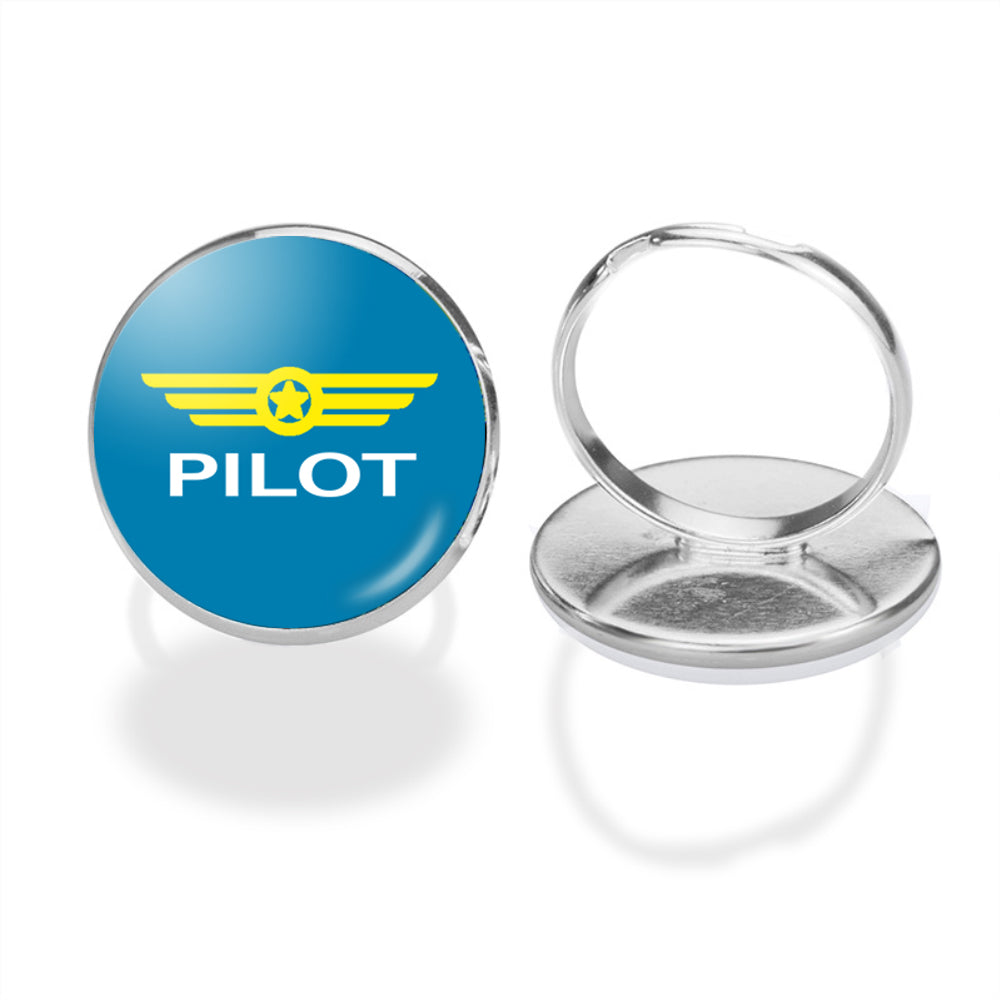 Pilot & Badge Designed Rings