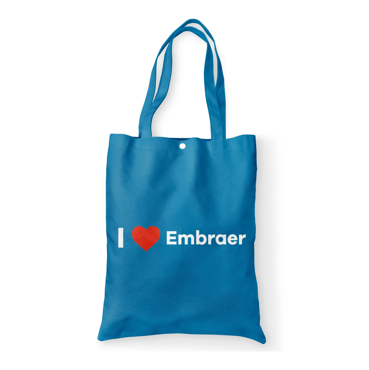 I Love Embraer Designed Tote Bags