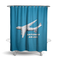 Thumbnail for Antonov AN-225 (10) Designed Shower Curtains