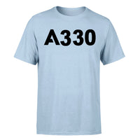 Thumbnail for A330 Flat Text Designed T-Shirts