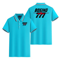 Thumbnail for Amazing Boeing 777 Designed Stylish Polo T-Shirts (Double-Side)