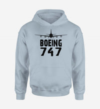 Thumbnail for Boeing 747 & Plane Designed Hoodies