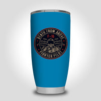 Thumbnail for Fighter Jet 16 - Death From Above Designed Tumbler Travel Mugs