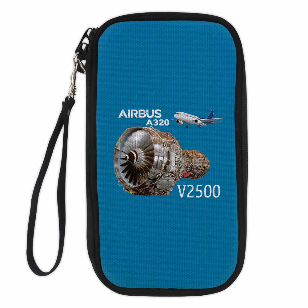 Airbus A320 & V2500 Engine Designed Travel Cases & Wallets