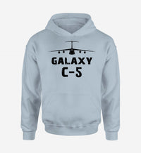 Thumbnail for Galaxy C-5 & Plane Designed Hoodies