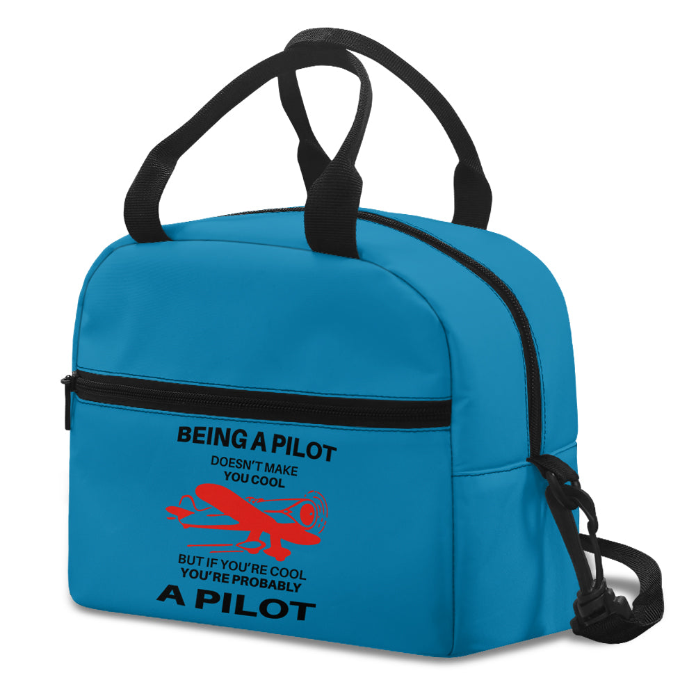 If You're Cool You're Probably a Pilot Designed Lunch Bags