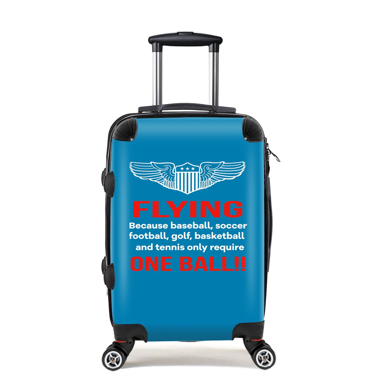 Flying One Ball Designed Cabin Size Luggages