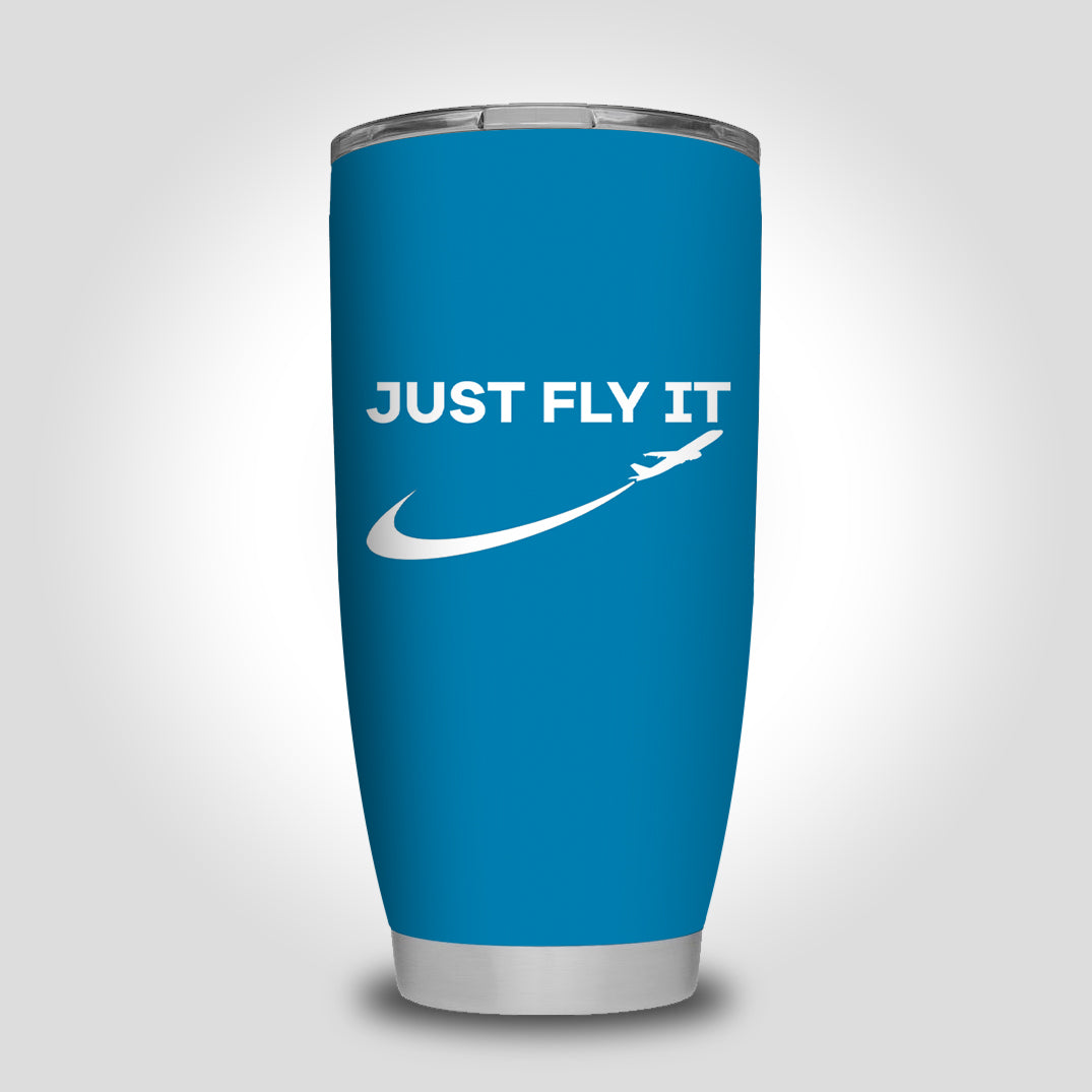 Just Fly It 2 Designed Tumbler Travel Mugs