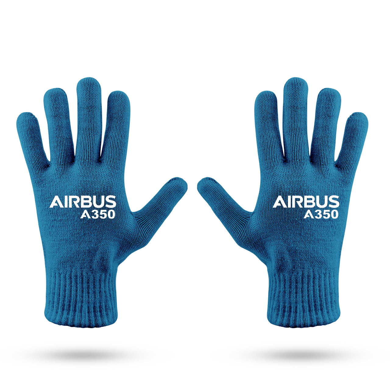 Airbus A350 & Text Designed Gloves