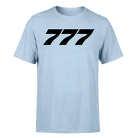 Thumbnail for 777 Flat Text Designed T-Shirts