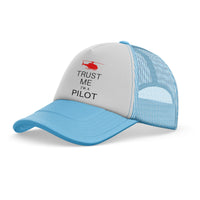 Thumbnail for Trust Me I'm a Pilot (Helicopter) Designed Trucker Caps & Hats