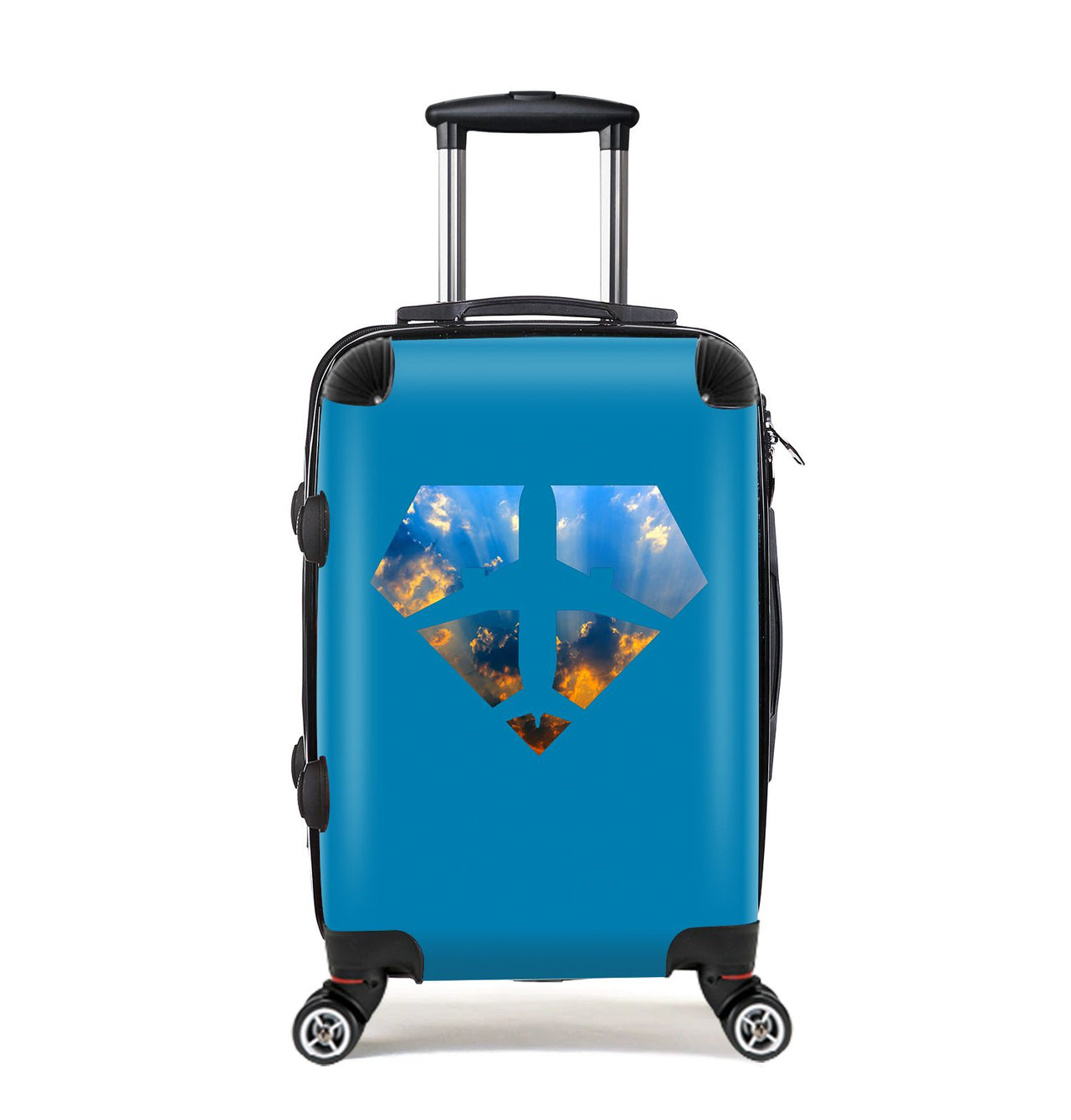 Supermen of The Skies (Sunrise) Designed Cabin Size Luggages