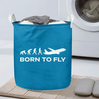 Thumbnail for Born To Fly Designed Laundry Baskets