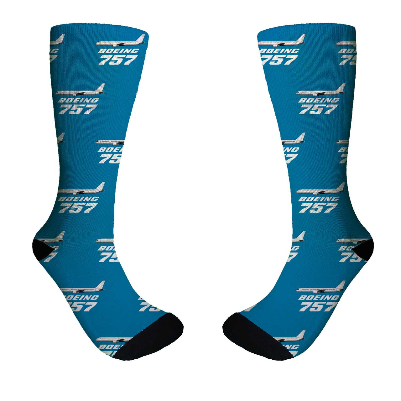 The Boeing 757 Designed Socks