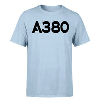 Thumbnail for A380 Flat Text Designed T-Shirts