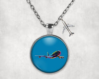Thumbnail for Multicolor Airplane Designed Necklaces