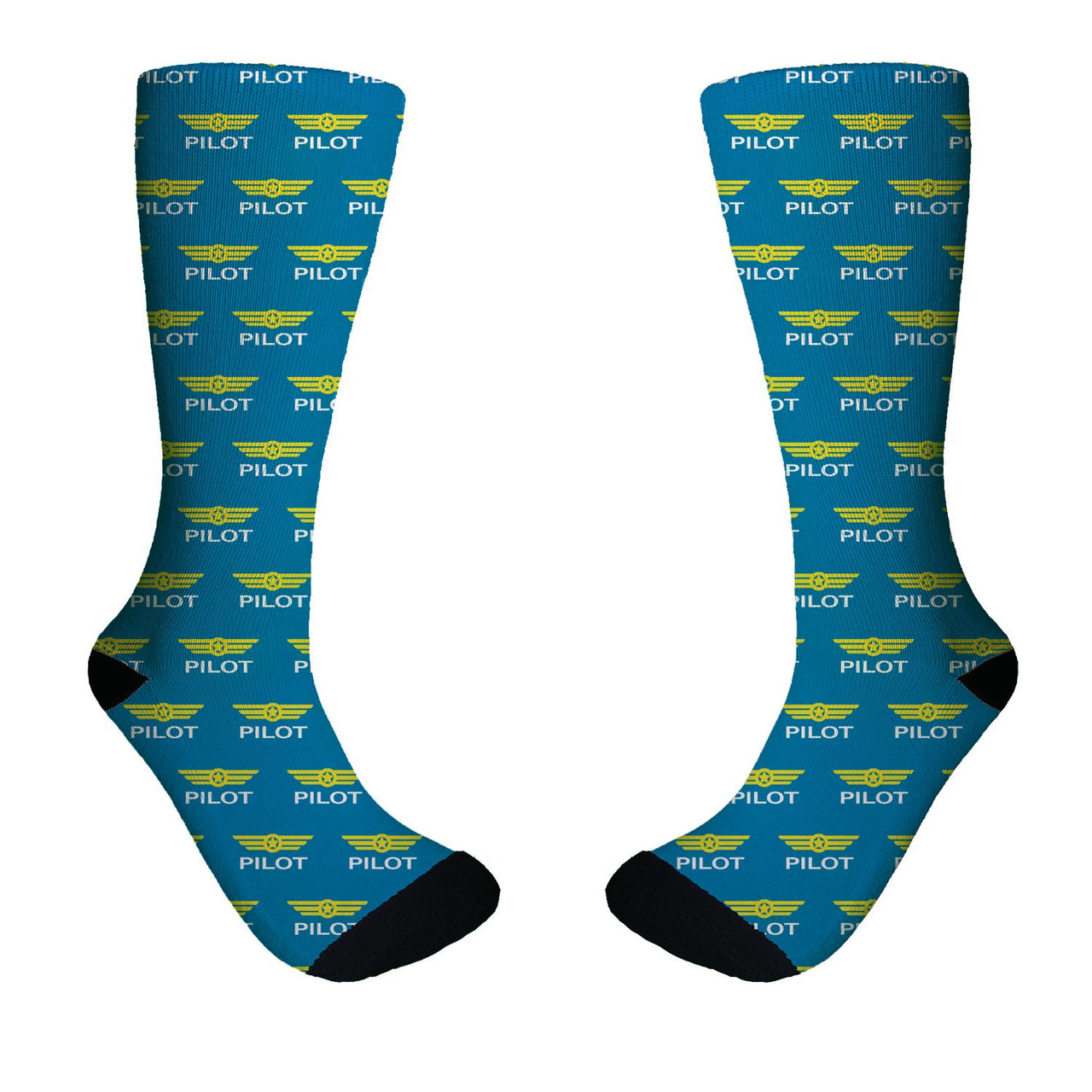 Pilot & Badge Designed Socks