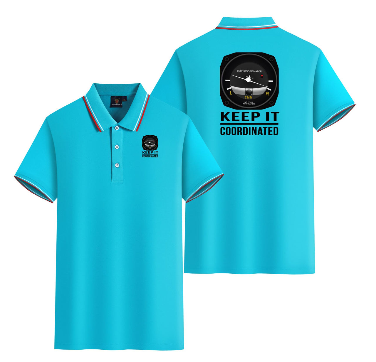 Keep It Coordinated Designed Stylish Polo T-Shirts (Double-Side)