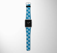 Thumbnail for Super Boeing 777 Designed Leather Apple Watch Straps