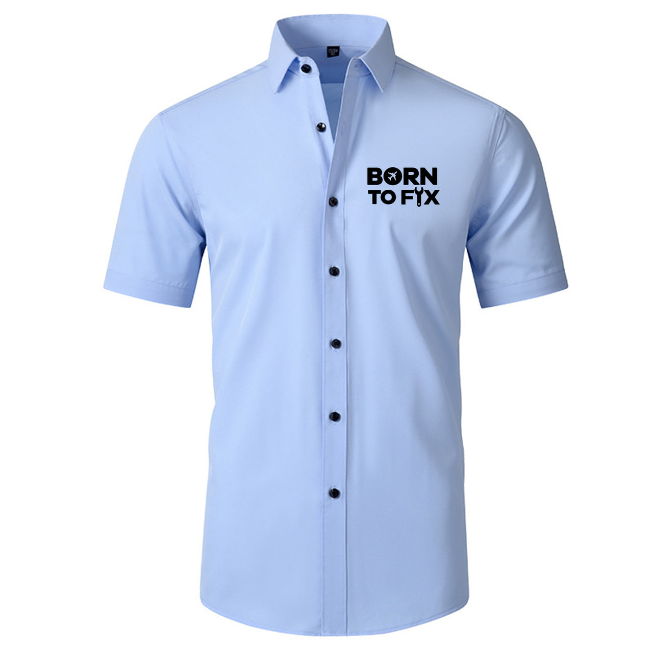 Born To Fix Airplanes Designed Short Sleeve Shirts