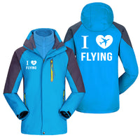 Thumbnail for I Love Flying Designed Thick Skiing Jackets