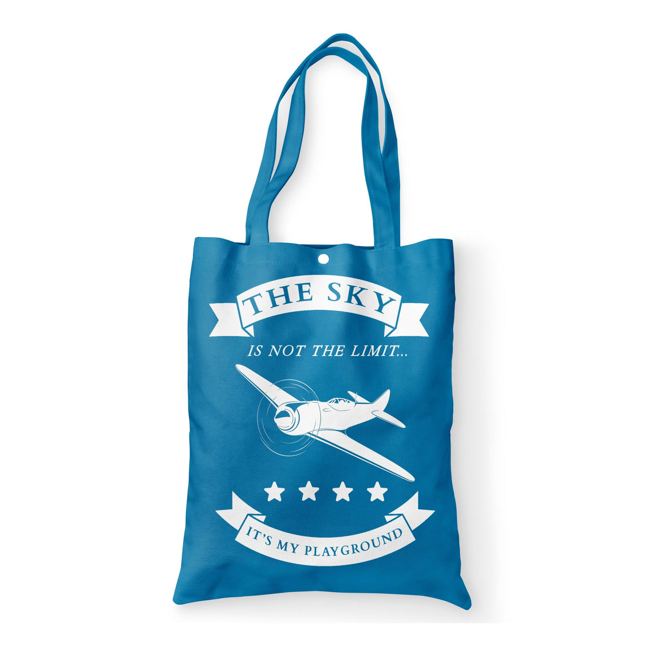 The Sky is not the limit, It's my playground Designed Tote Bags