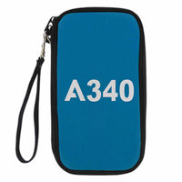 Thumbnail for A340 Flat Text Designed Travel Cases & Wallets