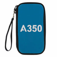 Thumbnail for A350 Flat Text Designed Travel Cases & Wallets