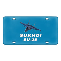 Thumbnail for The Sukhoi SU-35 Designed Metal (License) Plates