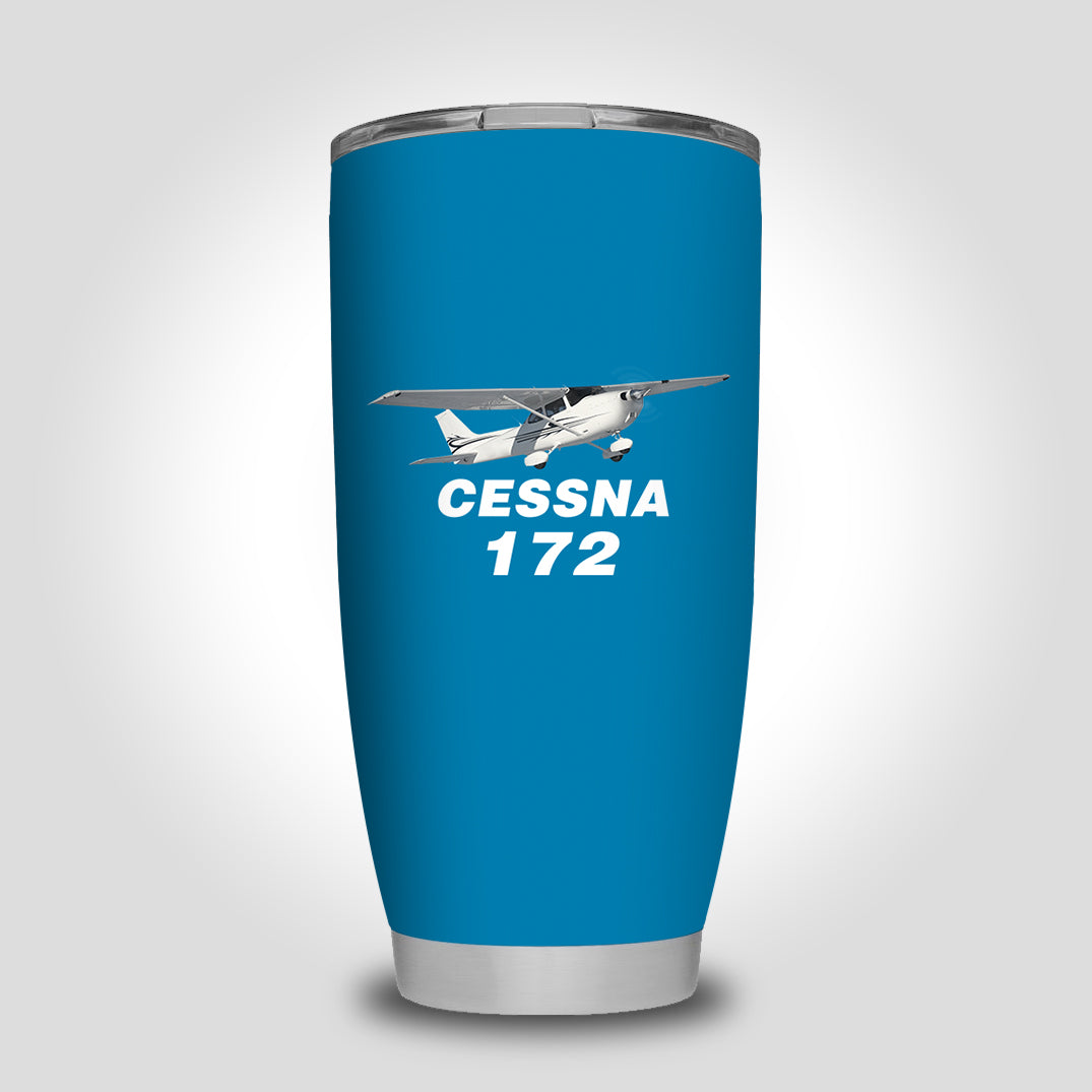 The Cessna 172 Designed Tumbler Travel Mugs
