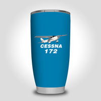 Thumbnail for The Cessna 172 Designed Tumbler Travel Mugs