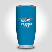 Thumbnail for The Cessna 172 Designed Tumbler Travel Mugs