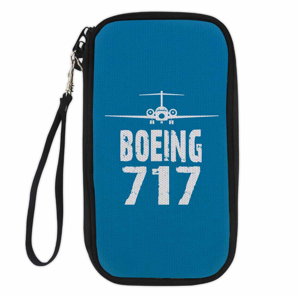 Boeing 717 & Plane Designed Travel Cases & Wallets