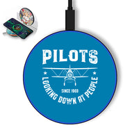 Thumbnail for Pilots Looking Down at People Since 1903 Designed Wireless Chargers