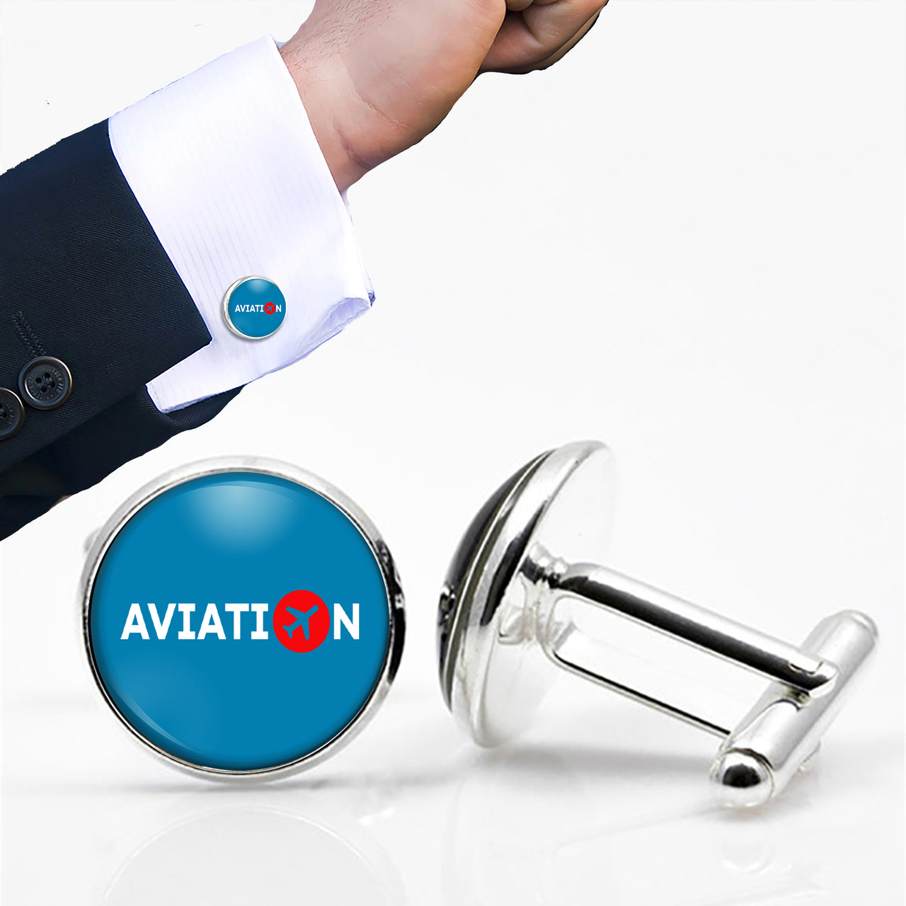 Aviation Designed Cuff Links