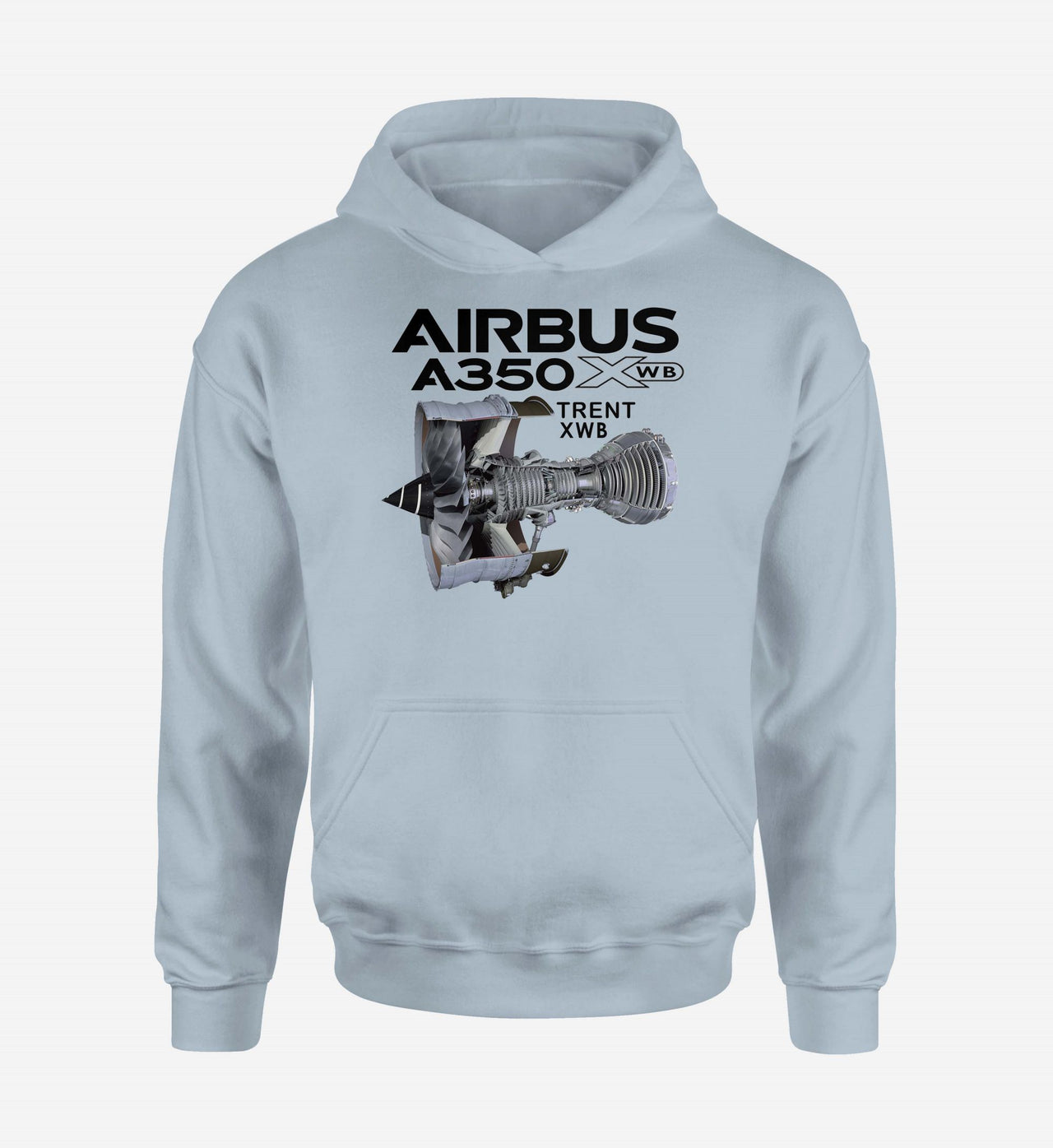 Airbus A350 & Trent Wxb Engine Designed Hoodies