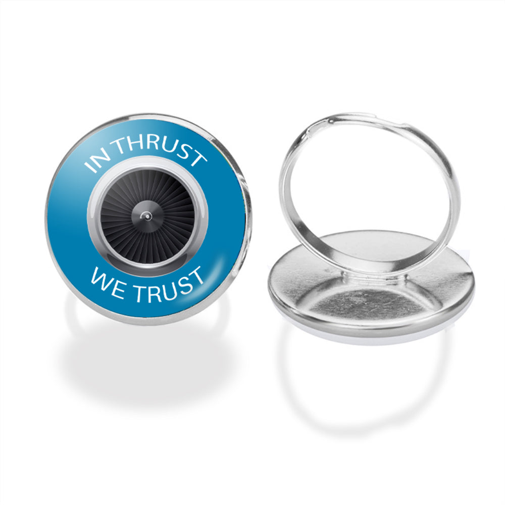 In Thrust We Trust Designed Rings