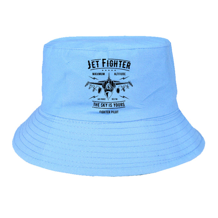 Jet Fighter - The Sky is Yours Designed Summer & Stylish Hats