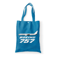 Thumbnail for The Boeing 757 Designed Tote Bags