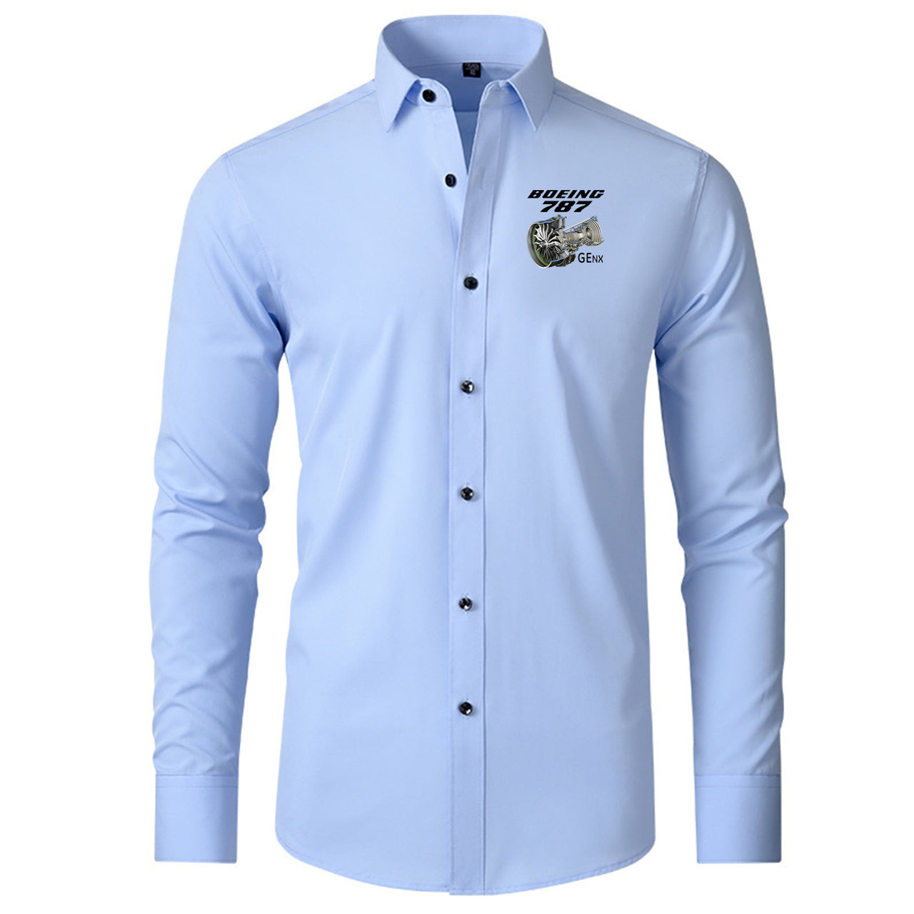 Boeing 787 & GENX Engine Designed Long Sleeve Shirts