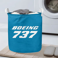 Thumbnail for Boeing 737 & Text Designed Laundry Baskets