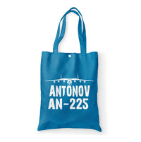 Thumbnail for Antonov AN-225 & Plane Designed Tote Bags