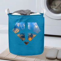 Thumbnail for Supermen of The Skies (Sunrise) Designed Laundry Baskets