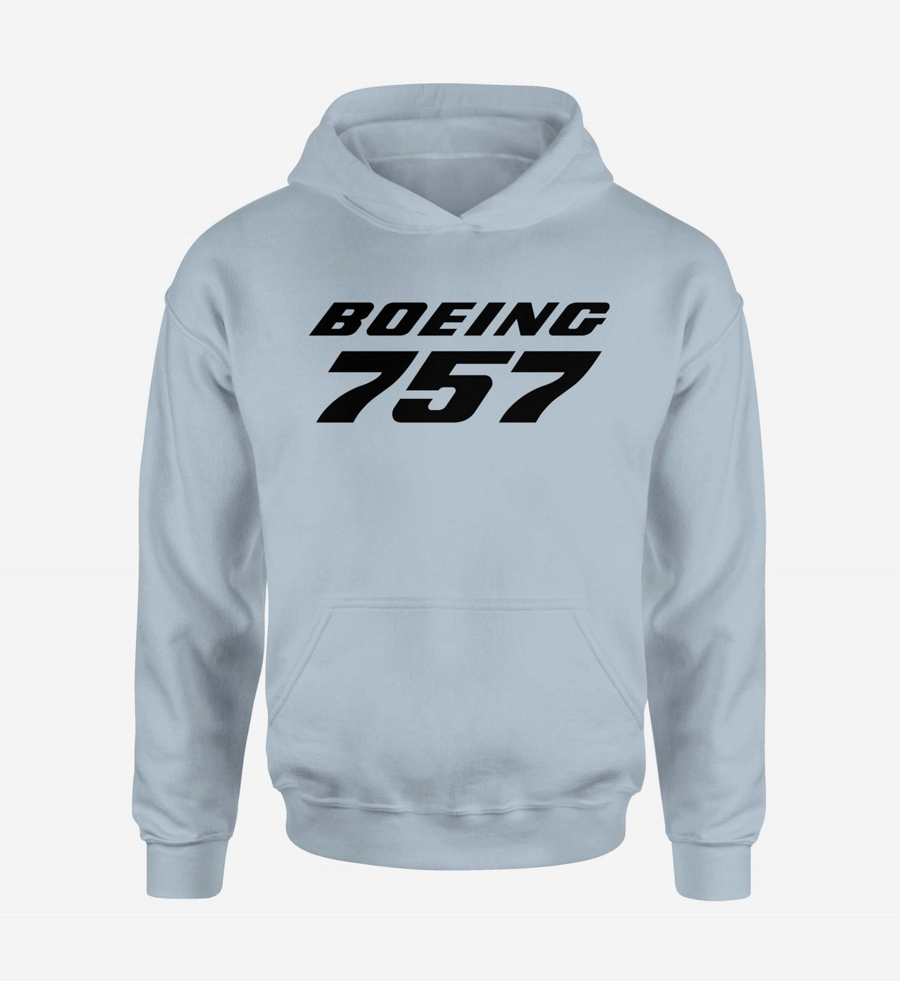 Boeing 757 & Text Designed Hoodies